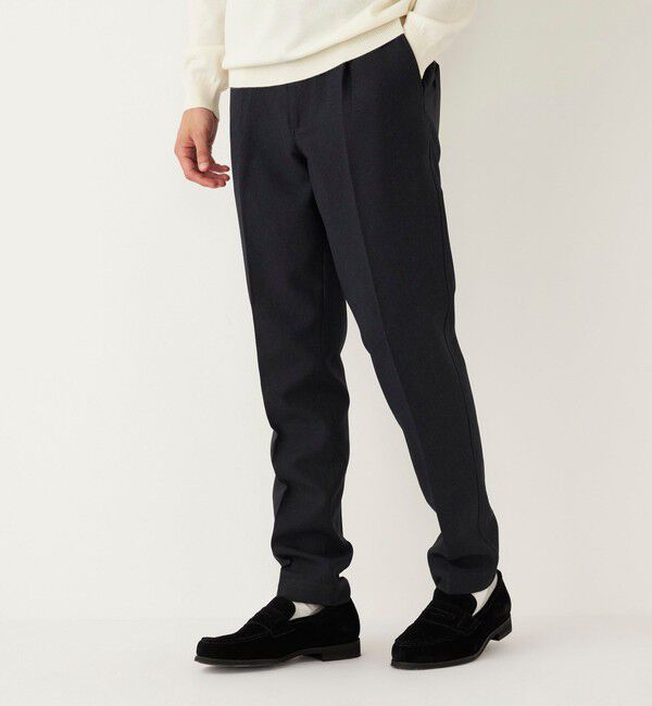 SHIPS Colors 「SHIPS Colors: MULTI-FUNCTION イージー スラックス」|スラックス|ネイビー