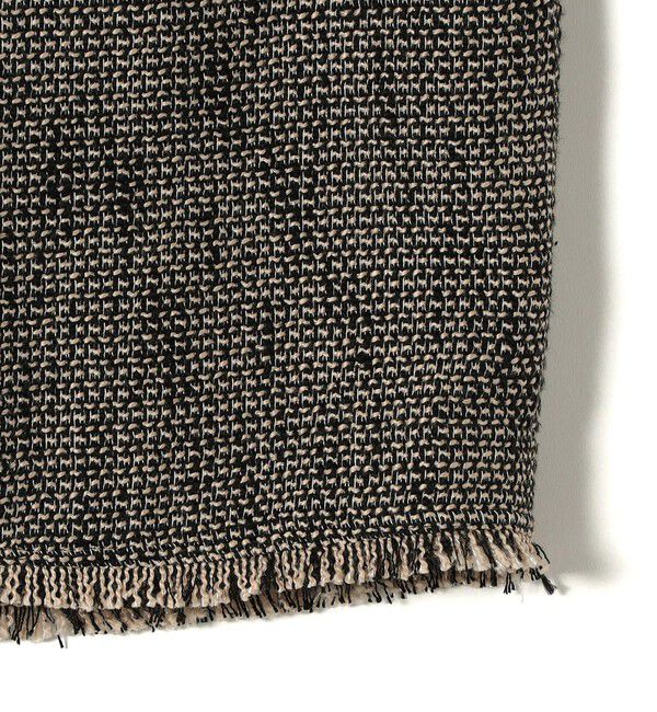 SHIPS Colors 「SHIPS Colors:〈手洗い可能〉ツイード タック タイト スカート（セットアップ対応可能）」|タイト|