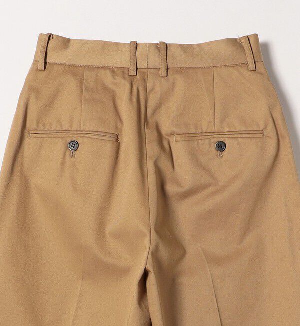 SHIPS any「SHIPS any:〈洗濯機可能〉ワイド ストレート チノ パンツ」|チノ|