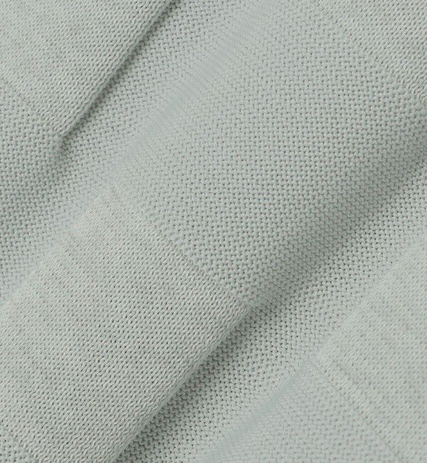 SHIPS「SHIPS:〈手洗い可能〉Amossa(R) シャンティ ブロック リンクス編み ニット Tシャツ」|Tシャツ・カットソー|