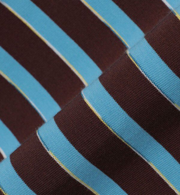 SHIPS「SHIPS: カスリ マルチ ボーダー Tシャツ」|Tシャツ・カットソー|