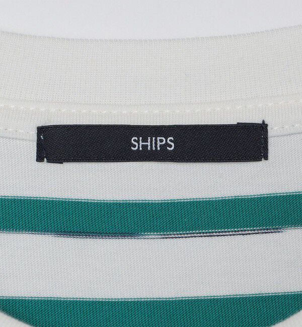 SHIPS「SHIPS: カスリ マルチ ボーダー Tシャツ」|Tシャツ・カットソー|