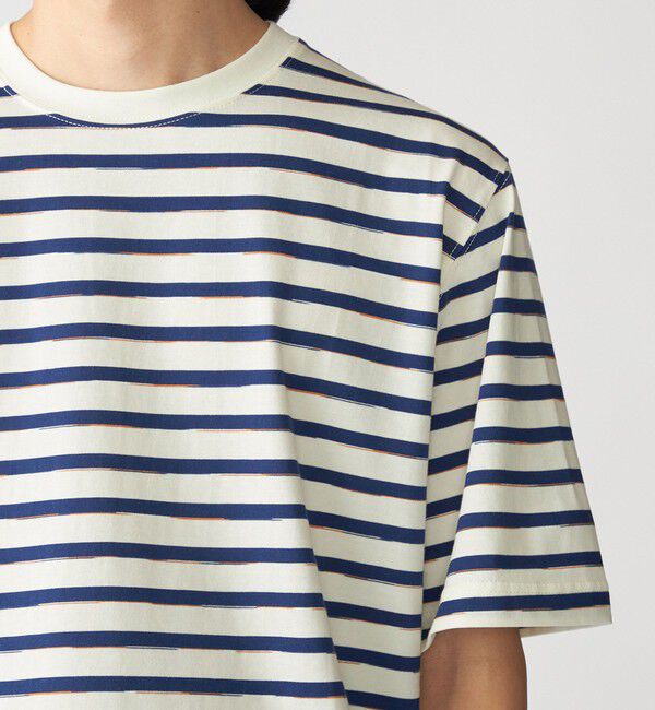 SHIPS「SHIPS: カスリ マルチ ボーダー Tシャツ」|Tシャツ・カットソー|