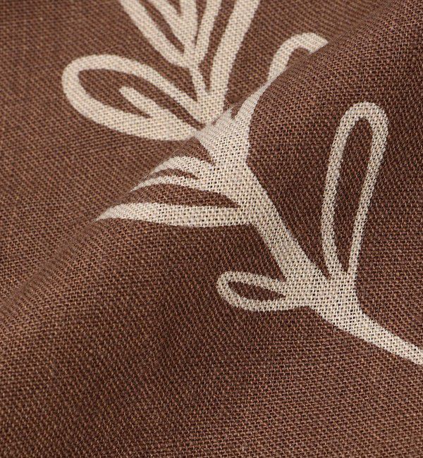 SHIPS for women「THROW:〈手洗い可能〉Flower Line OX」|ストール|