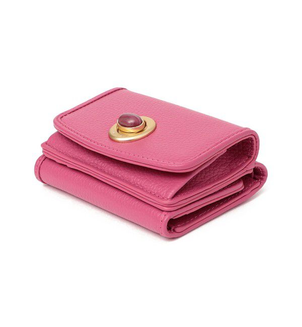 SHIPS any「HASHIBAMI: 天然石 三つ折り ミニ ウォレット 25SS」|財布|