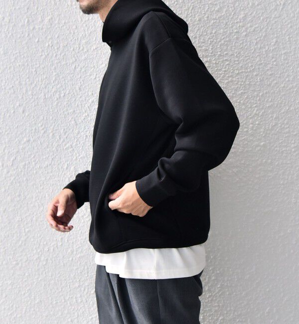 SHIPS any「SHIPS any: カラー ダンボール スナップ プルオーバー パーカー 25AW◇」|パーカー|