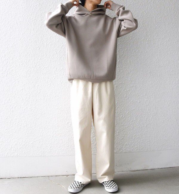 SHIPS any「SHIPS any: カラー ダンボール スナップ プルオーバー パーカー 25AW◇」|パーカー|