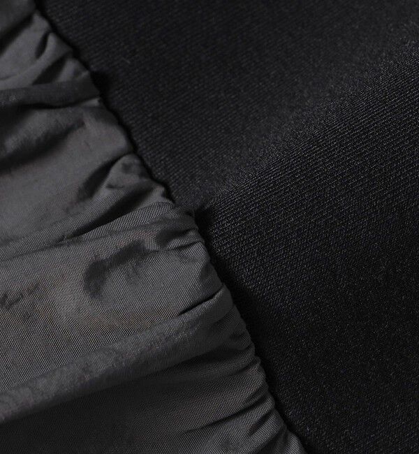 SHIPS for women「【WEB限定】〈手洗い可能〉ダンボール タフタ コンビ フーディ」|パーカー|