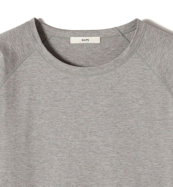 SHIPS for women「〈手洗い可能〉ベースボール TEE」|Tシャツ・カットソー|