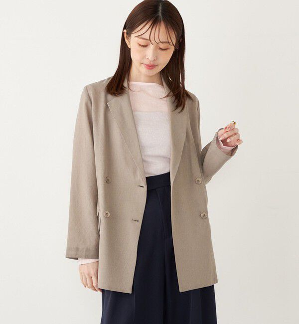 SHIPS Colors 「SHIPS Colors:〈洗濯機可能〉シアー テレコ ボートネック インナー」|Tシャツ・カットソー|