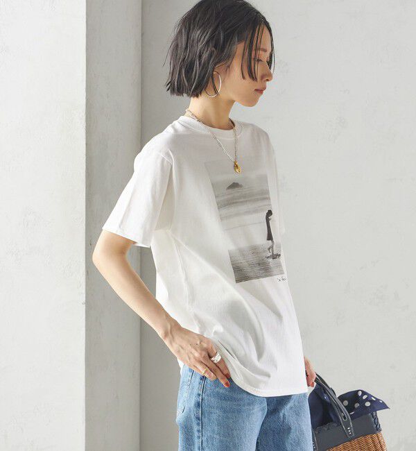 SHIPS for women「【SHIPS別注】COUTURE D'ADAM:Sam Haskins フォト TEE」|Tシャツ・カットソー|