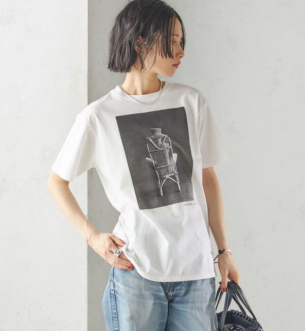 SHIPS for women「【SHIPS別注】COUTURE D'ADAM:Sam Haskins フォト TEE」|Tシャツ・カットソー|