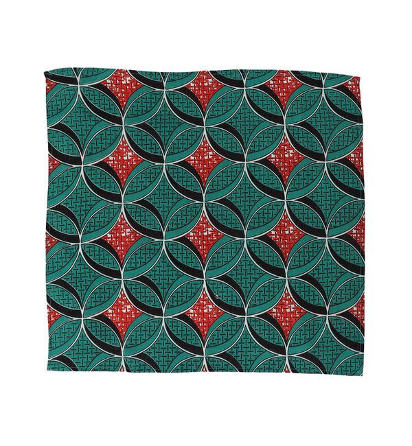 SHIPS for women「バティック パターン バンダナ」|バンダナ・スカーフ|ダークグリーン