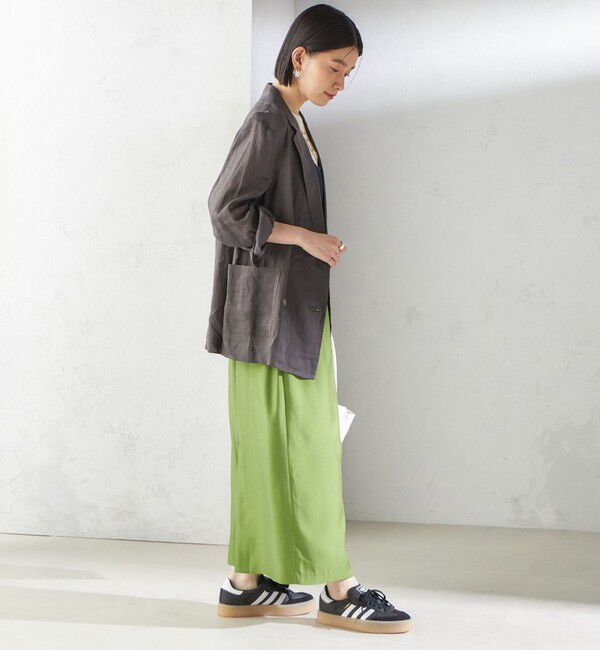 SHIPS for women「〈手洗い可能〉ラミー 4 シアー ジャケット」|テーラードジャケット|