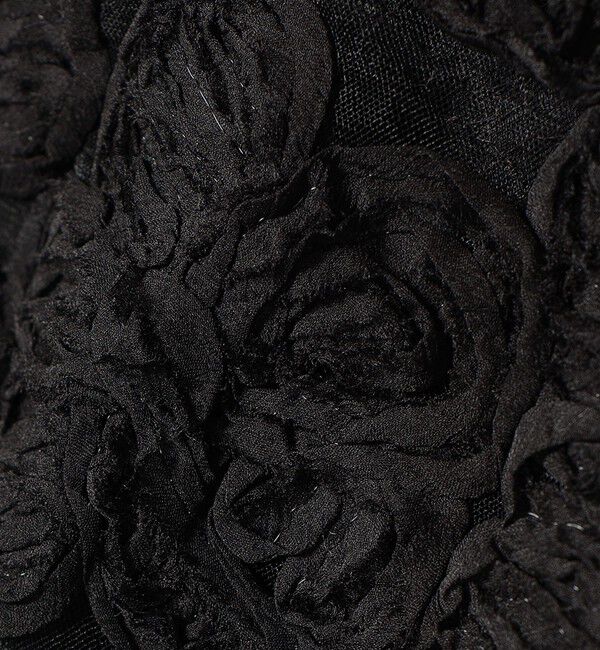 SHIPS for women「《予約》〈手洗い可能〉フラワー 刺繍 チュール ラップ スカート」|スカート|