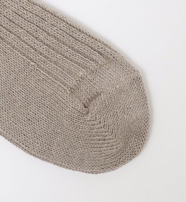 SHIPS「SHIPS: ローゲージ リネン クオーター ソックス」|ソックス|