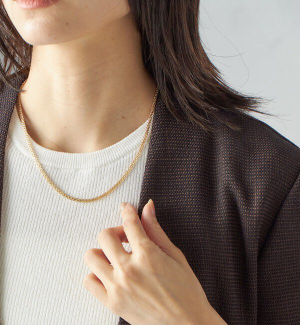 SHIPS for women「〈手洗い可能〉カラミ ノーラペル 半袖 ジャケット」|ノーカラージャケット|