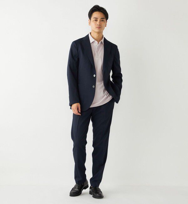 SHIPS Colors 「SHIPS Colors:〈接触冷感・抗菌防臭〉シルケット スムース ポロシャツ」|ポロシャツ|