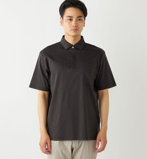 SHIPS Colors 「SHIPS Colors:〈接触冷感・抗菌防臭〉シルケット スムース ポロシャツ」|ポロシャツ|