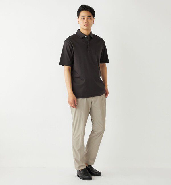 SHIPS Colors 「SHIPS Colors:〈接触冷感・抗菌防臭〉シルケット スムース ポロシャツ」|ポロシャツ|