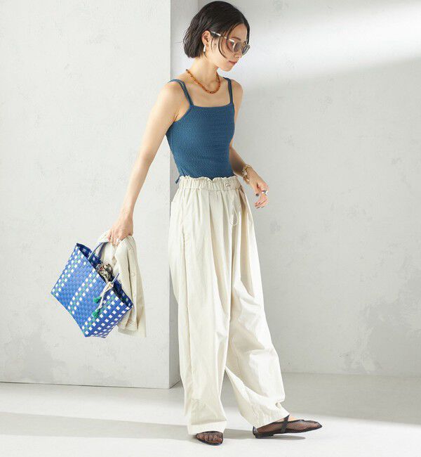 SHIPS for women「maroba:＜手洗い可能＞ドロスト ラッシュ パンツ」|その他|