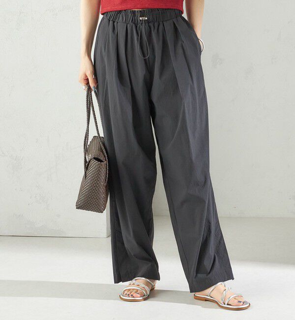 SHIPS for women「maroba:＜手洗い可能＞ドロスト ラッシュ パンツ」|その他|