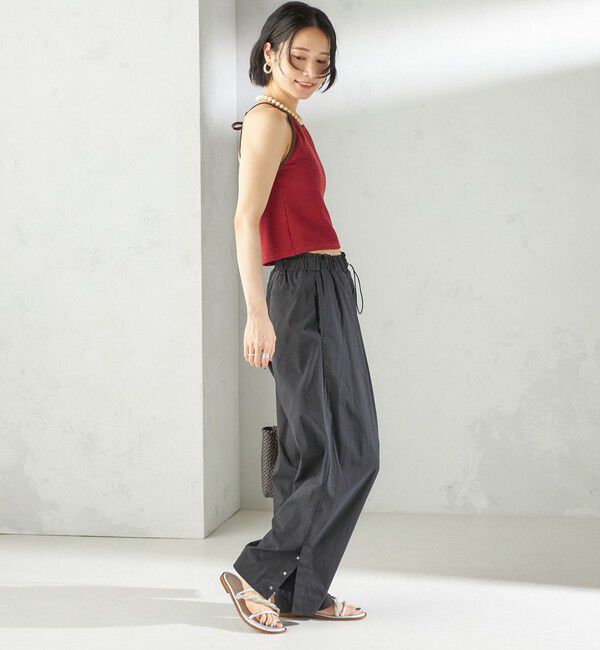 SHIPS for women「maroba:＜手洗い可能＞ドロスト ラッシュ パンツ」|その他|