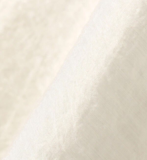 SHIPS for women「〈手洗い可能〉シアー シルク混 オープンカラー シャツ」|シャツ・ブラウス|