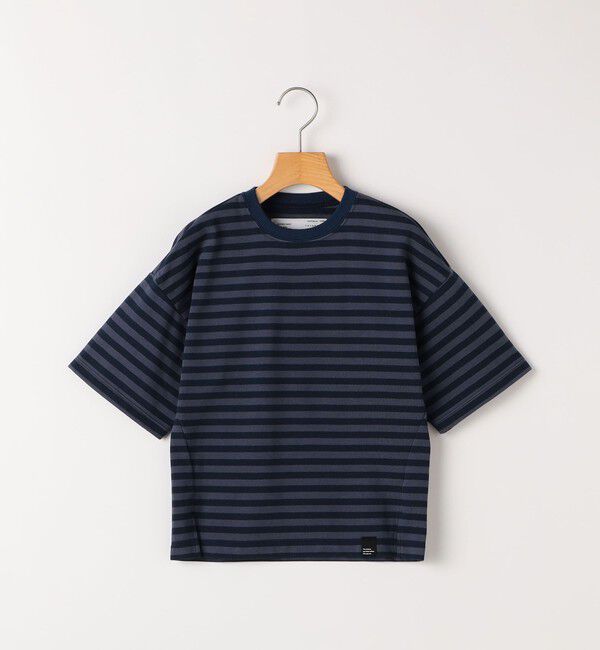 SHIPS KIDS「THYARD:100～130cm / ボーダー Tシャツ」|Tシャツ・カットソー|ネイビー