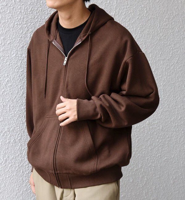 SHIPS any「SHIPS any: ヴィンテージライク 裏起毛 スウェット ジップ パーカー◇」|パーカー|