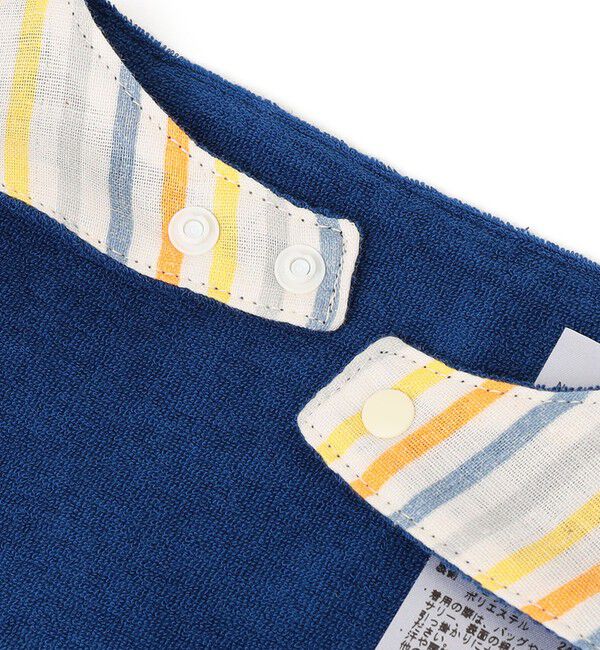 SHIPS KIDS「SHIPS KIDS: 三角型 刺繍 ロゴ スタイ」|スタイ|