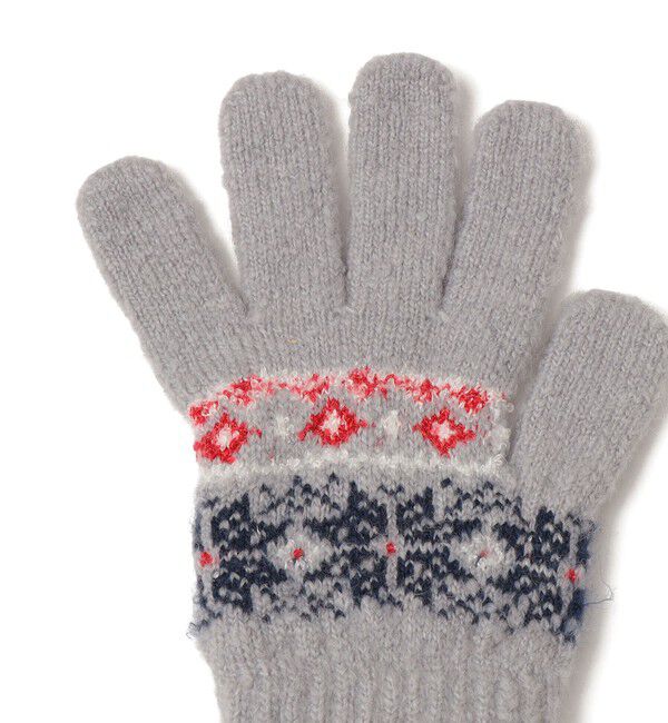 SHIPS KIDS「SHIPS KIDS:ジャカード グローブ」|手袋|