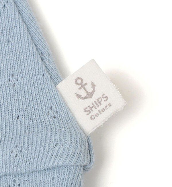 SHIPS Colors 「SHIPS Colors:〈洗濯機可能〉ベビー ギフト セットA（帽子・スタイ・タオル セット）」|ギフトセット|