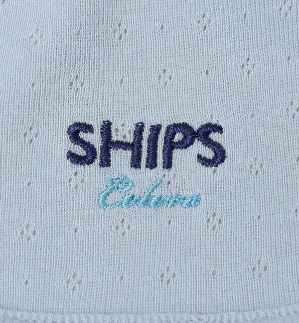 SHIPS Colors 「SHIPS Colors:〈洗濯機可能〉ベビー ギフト セットA（帽子・スタイ・タオル セット）」|ギフトセット|