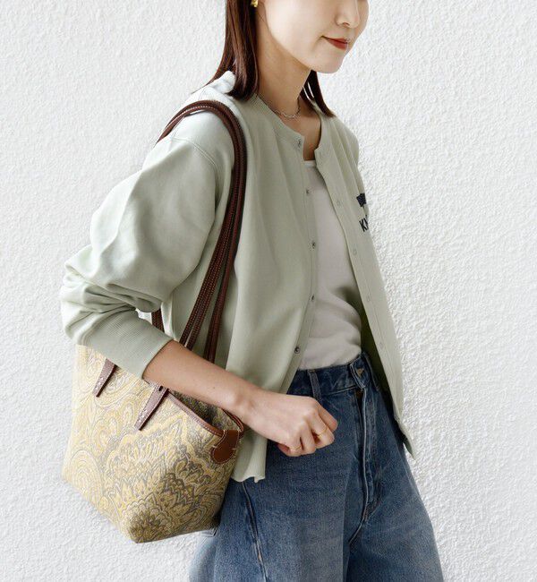 SHIPS for women「【SHIPS別注】TENNESSEE:〈洗濯機可能〉スナップ 釦 スウェット カーディガン」|カーディガン|