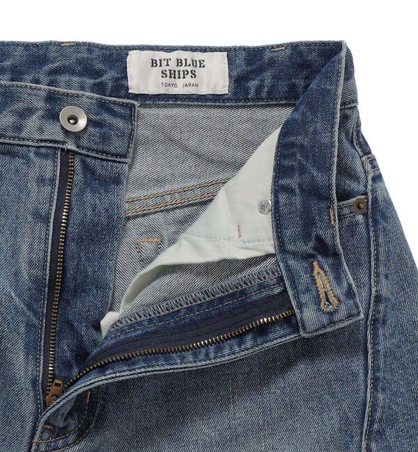 SHIPS for women「【SHIPS別注】BIT BLUE:バレル レック デニム パンツ」|デニム|