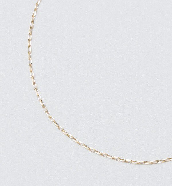 SHIPS「City Ambient Products: K10YG GRIME CUT LONG CABLE CHAIN BRACELET」|ブレスレット・バングル|