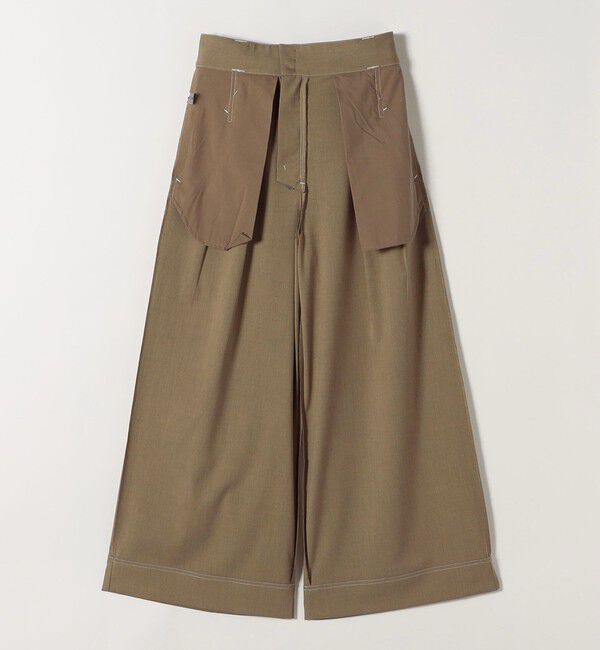 quaranciel「quaranciel:〈洗濯機可能〉ハイウエスト ワイド 2タック パンツ」|その他|