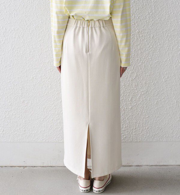 SHIPS Colors 「SHIPS Colors:〈手洗い可能〉リブ ダンボール タイト スカート」|タイト|