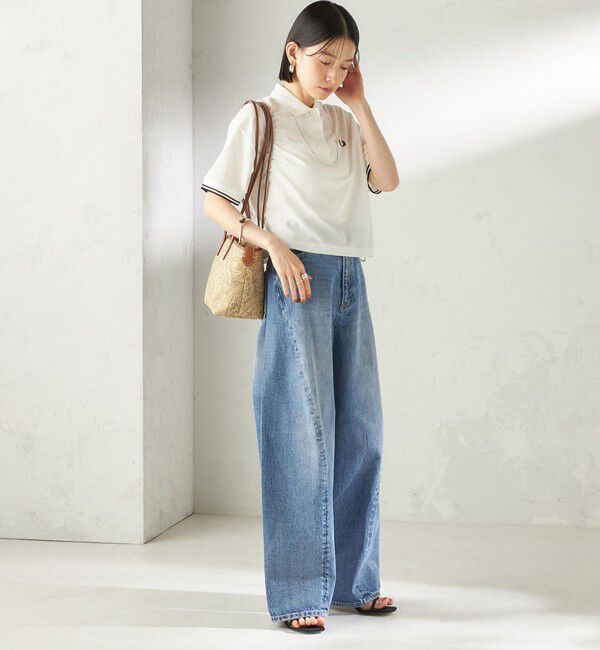 SHIPS for women「FRED PERRY:G2174SHEER TIPPED POLO」|ポロシャツ|