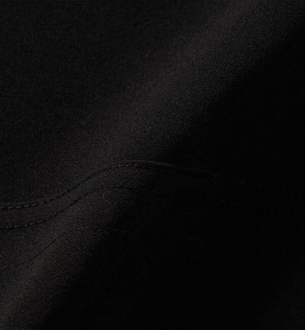 quaranciel「quaranciel:〈洗濯機可能〉カットジョーゼット ドッキング コルセット プルオーバー」|Tシャツ・カットソー|