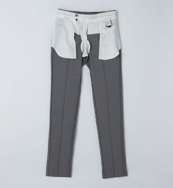 SHIPS「PT TORINO: SLIM FIT ウォッシャブル ウール スラックス」|スラックス|