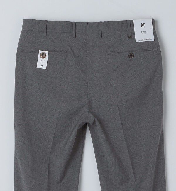 SHIPS「PT TORINO: SLIM FIT ウォッシャブル ウール スラックス」|スラックス|