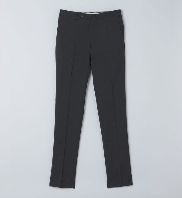 SHIPS「PT TORINO: SLIM FIT ウォッシャブル ウール スラックス」|スラックス|チャコールグレー