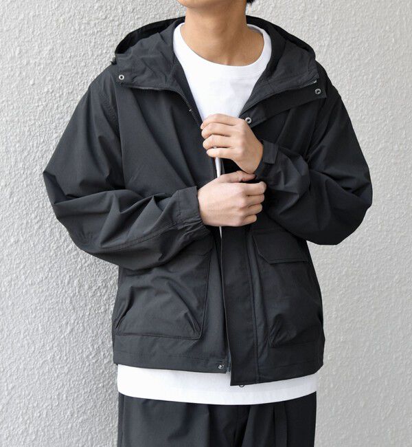 SHIPS any「SHIPS any:〈撥水加工〉タスラン SOLOTEX(R) ショート マウンテンパーカー 26SS◇」|ブルゾン・スタジャン|