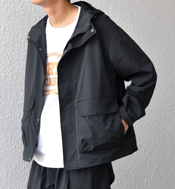 SHIPS any「SHIPS any:〈撥水加工〉タスラン SOLOTEX(R) ショート マウンテンパーカー 26SS◇」|ブルゾン・スタジャン|