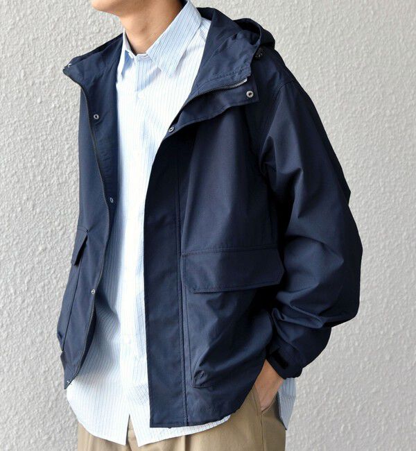 SHIPS any「SHIPS any:〈撥水加工〉タスラン SOLOTEX(R) ショート マウンテンパーカー 26SS◇」|ブルゾン・スタジャン|