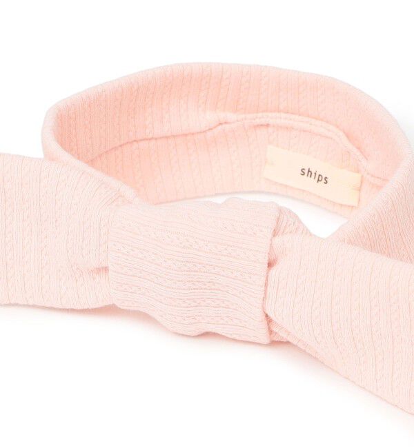 SHIPS KIDS「SHIPS KIDS: ベビー リブ風 ヘアバンド」|ヘアバンド|