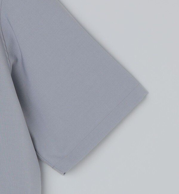 SHIPS「SHIPS: 〈MADE IN JAPAN〉Reflax(R) 5スリーブ オープンカラー シャツ」|シャツ・ブラウス|