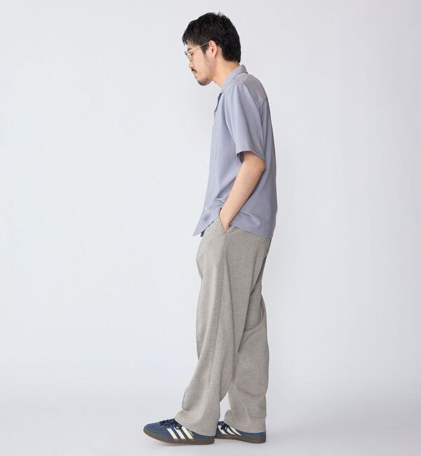 SHIPS「SHIPS: 〈MADE IN JAPAN〉Reflax(R) 5スリーブ オープンカラー シャツ」|シャツ・ブラウス|